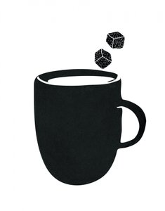 Krus til sød sort kaffe af Danushka Abeygoda