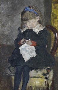 Portræt af Emma Bogaerts af Darío de Regoyos