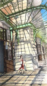 French Riviera 1, 2025 (blyant på papir) af Darrell Windjack