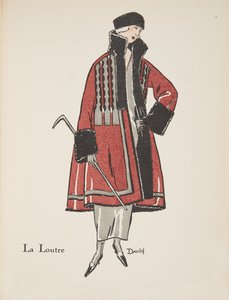 La Loutre, fra en samling af modeplader af David