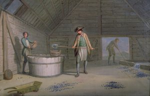 Blyminedrift på blymøller, vask og sigtning af bly