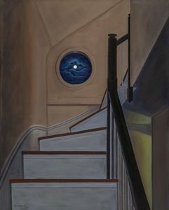 Above and Beyond, 2022 (olie på lærred) af David Arsenault