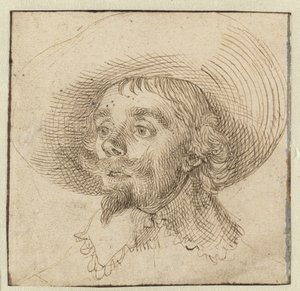 Portræt af Hendrick Cornelisz Vroom (?) af David Bailly (attributed to)