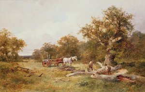 In the Forest of Dean (olie) af David Bates