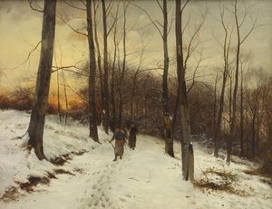 Malvern Woods (olie) af David Bates