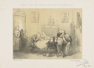 Den tomme stol Album of the Dutch Spectator (serietitel på objekt)