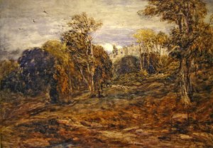 Barden Tower af David Cox