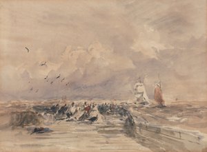 Dieppe Pier, stiv brise af David Cox
