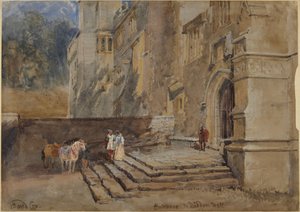 Indgangen til Haddon Hall