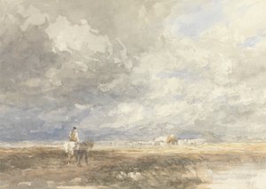 Går til hømarken af David Cox