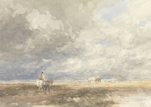 På vej til Hayfield af David Cox