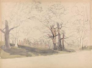 Knole, Kent af David Cox