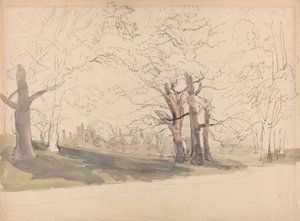 Knole, Kent af David Cox