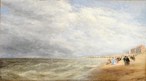 Rhyl Sands, 1855
