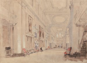 Portrætgalleriet, Hardwick Hall, Derbyshire af David Cox