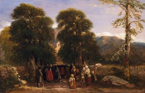 Den walisiske begravelse, 1848