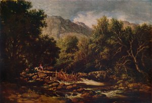 På læderet, c1844 af David Cox the elder
