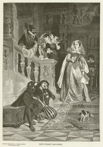 Mary Stuart og Rizzio af David Dalhoff Neal