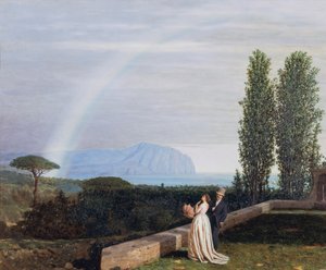 Par før Landskab nær Genova af David Dellepiane