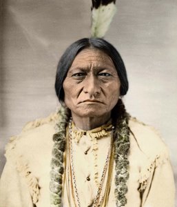 Sitting Bull, indfødt nordamerikansk høvding -
