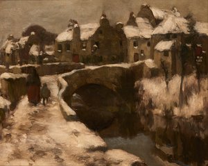 Dunlop, Winter (olie på lærred)