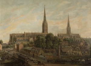 Priory Street, Coventry, 1861