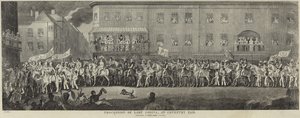 Procession af Lady Godiva på messen i Coventry