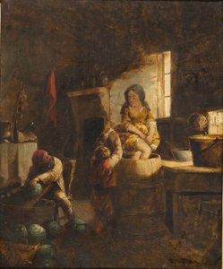 Kraut Making, ca. 1859 (olie på lærred)