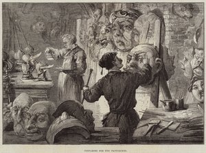 Forberedelse til Pantomimes af David Henry Friston