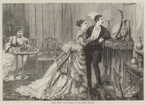 Scene fra Lady Flora, på Court Theatre af David Henry Friston
