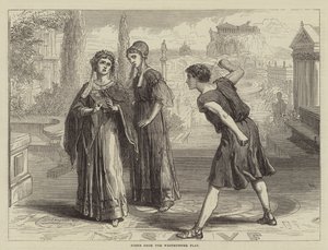 Scene fra Westminster Play af David Henry Friston