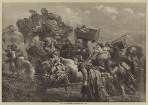 Bøndernes sene stormløb ind i Paris af David Henry Friston