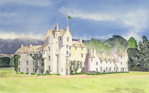 Ballindalloch Castle, 1995 (wc) af David Herbert