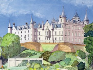 Dunrobin Castle, 1996 (wc) af David Herbert