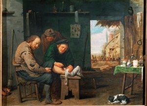 "Barber-kirurgen" (olie på træ)