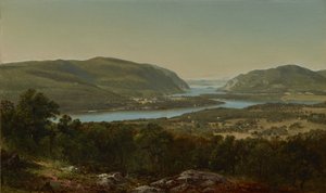Udsigt fra Garrison, West Point, New York af David Johnson