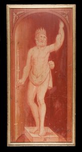 Jupiter mit Szepter af David Klöcker Ehrenstrahl