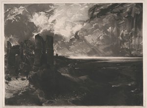 Hadleigh Castle af David Lucas