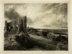 Hadleigh Castle nær Nore af David Lucas