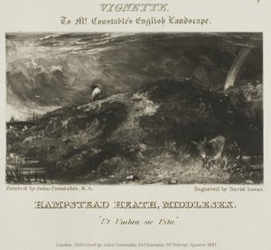 Hampstead Heath, Middlesex af David Lucas