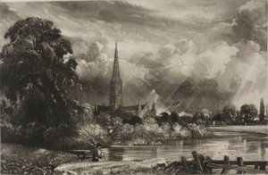 Salisbury katedral af David Lucas