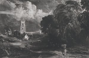 Stoke-by-Nayland, 1830. af David Lucas
