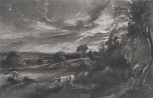 Sommeraften, 1831. af David Lucas