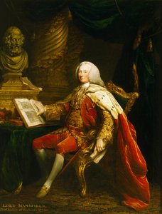Portræt af William Murray (olie på lærred)
