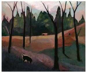 Farrow Sands, 2023 (blandede medier) af David McConochie