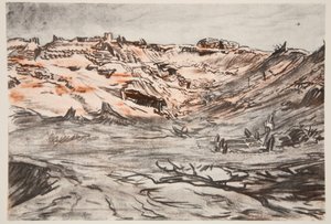 A Quarry new Mouquet Farm, illustration fra 