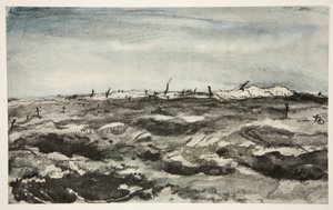 En Via Dolorosa: Mouquet Farm, illustration fra 