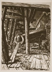 A shaft bracket, illustration fra 