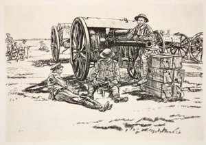Middag: Mænd fra RFA, illustration fra 