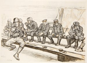 Den lykkelige kriger, illustration fra 